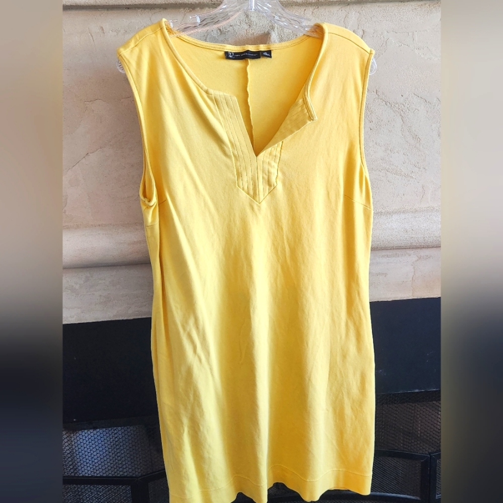 Yellow New York & Company dress, size XL